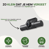 360Guard Pro kompaktowa kamera samochodowa, zaprojektowana do codziennego użytku, odporna na upał i zimno, łatwa w instalacji i gotowa do użycia od razu.