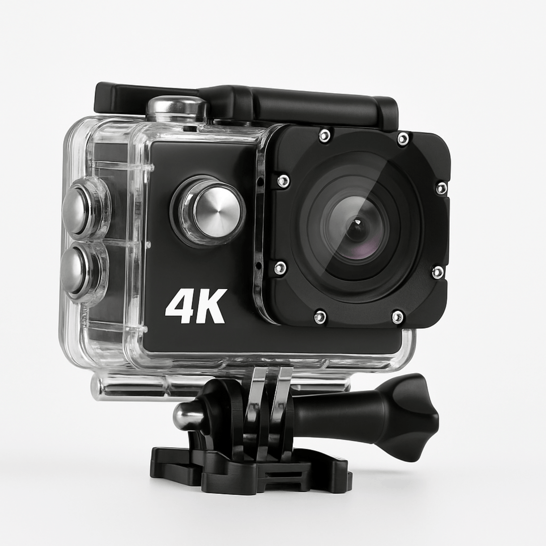 Kamera sportowa 4K z obiektywem szerokokątnym 170° – wodoodporna, sterowanie aplikacją i obraz Ultra HD
