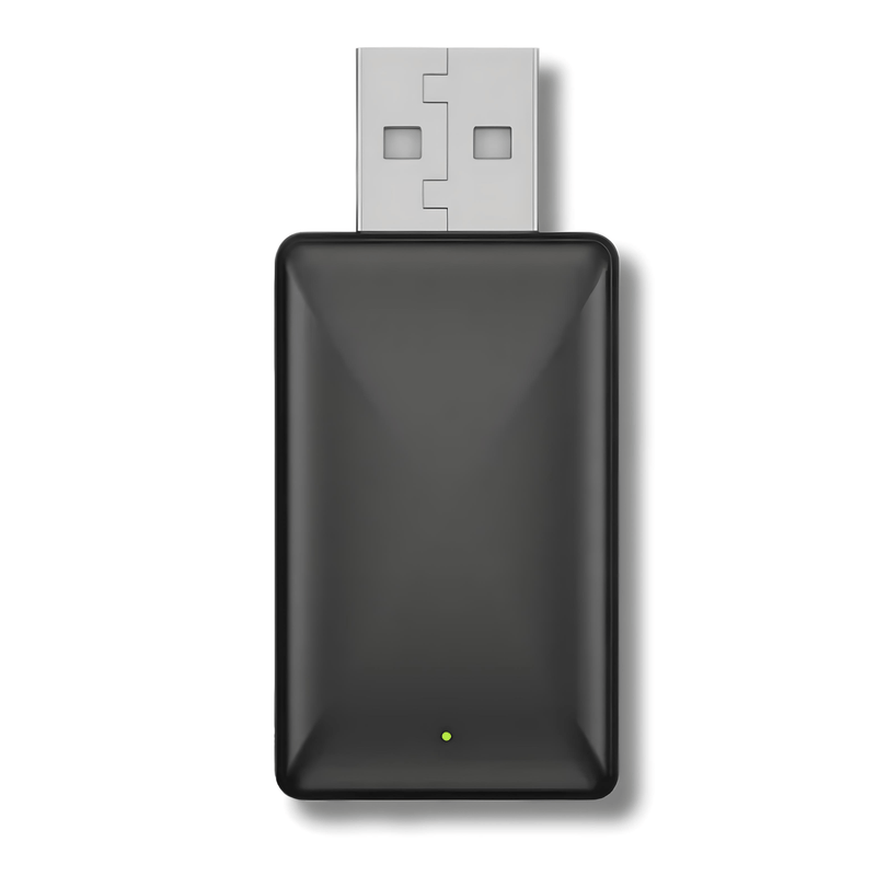 CarVizio bezprzewodowy adapter USB do Apple CarPlay i Android Auto – rozwiązanie plug & play do każdego samochodu z portem USB.