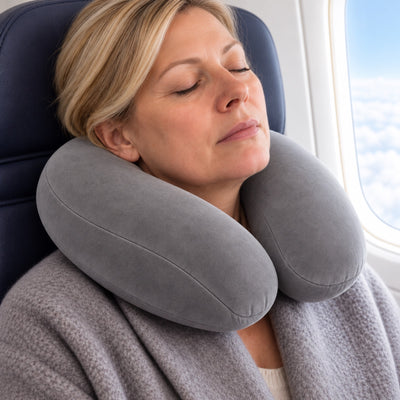 DreamRest™ poduszka na szyję – ergonomiczna i zmywalna poduszka podróżna