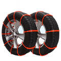 SnowGrip™ – uniwersalne łańcuchy śniegowe antypoślizgowe do samochodów