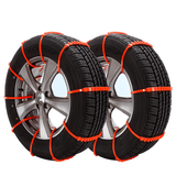 SnowGrip™ – uniwersalne łańcuchy śniegowe antypoślizgowe do samochodów