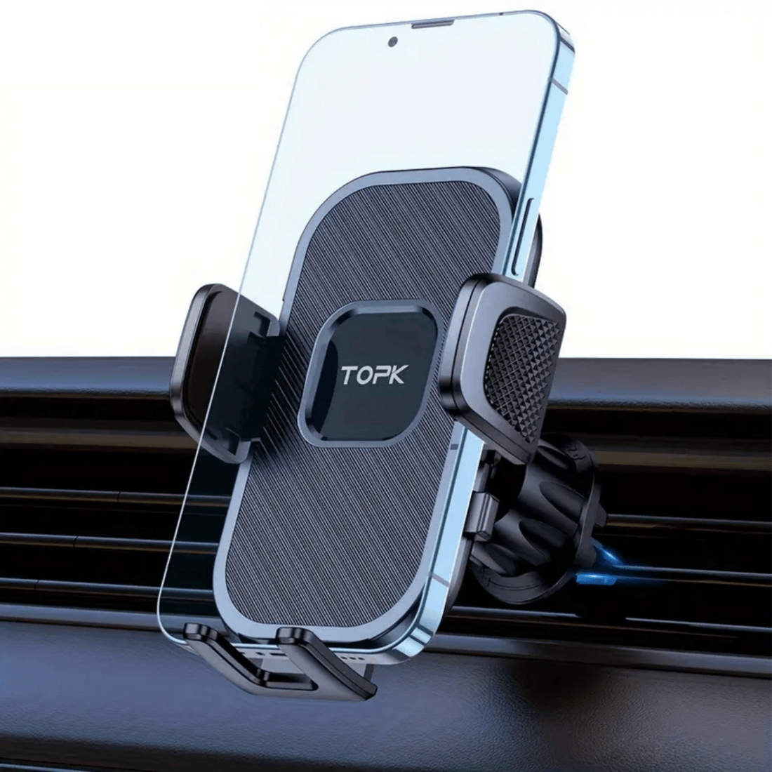 Topk™ uchwyt na telefon do samochodu | Obracany o 360° i obsługa jedną ręką